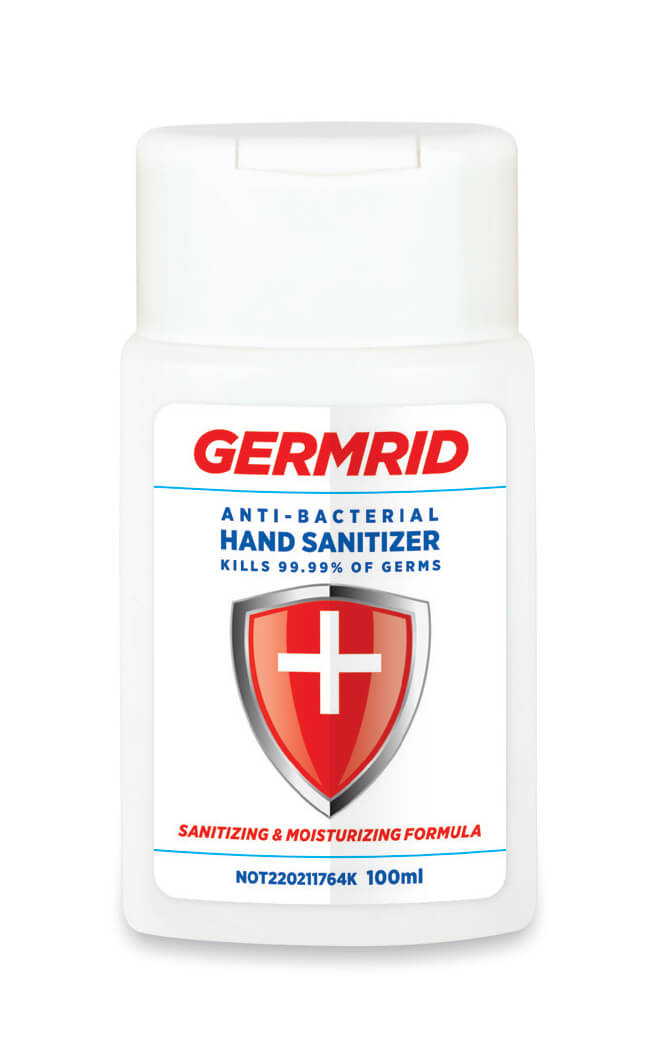 Best Germrid Anti-Bacterial Hand Sanitizer with Tea Tree Oil Supplied by Canaan Alpha in Malaysia